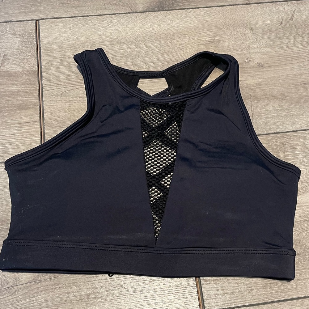 Mesh sports bra